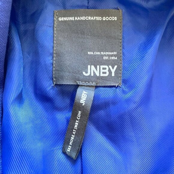 JNBY WOMEN'S MUTED BLUE ZIP UP SWEATSHIRT JACKET - SIZE LARGE - Picture 7 of 11
